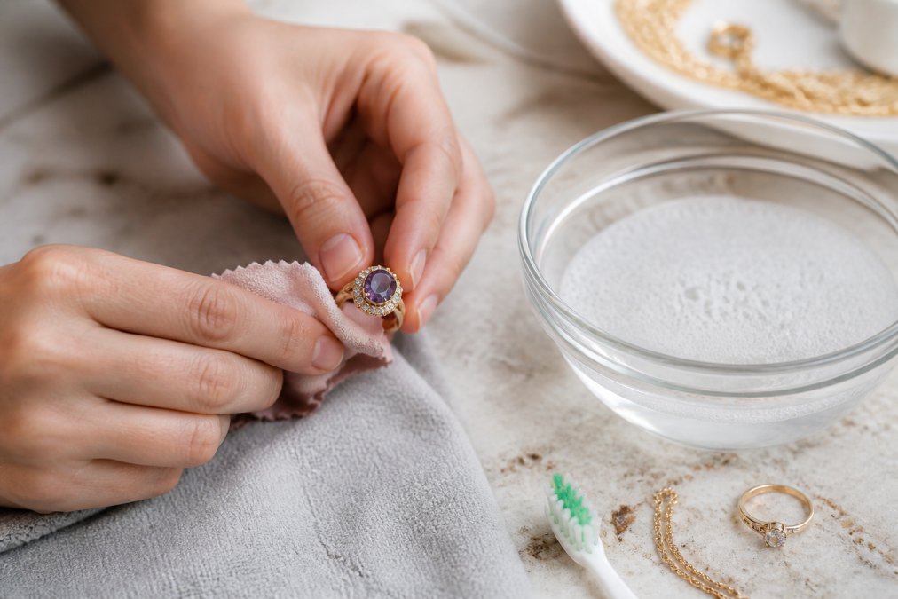 How to Clean Gemstone Jewellery Safely